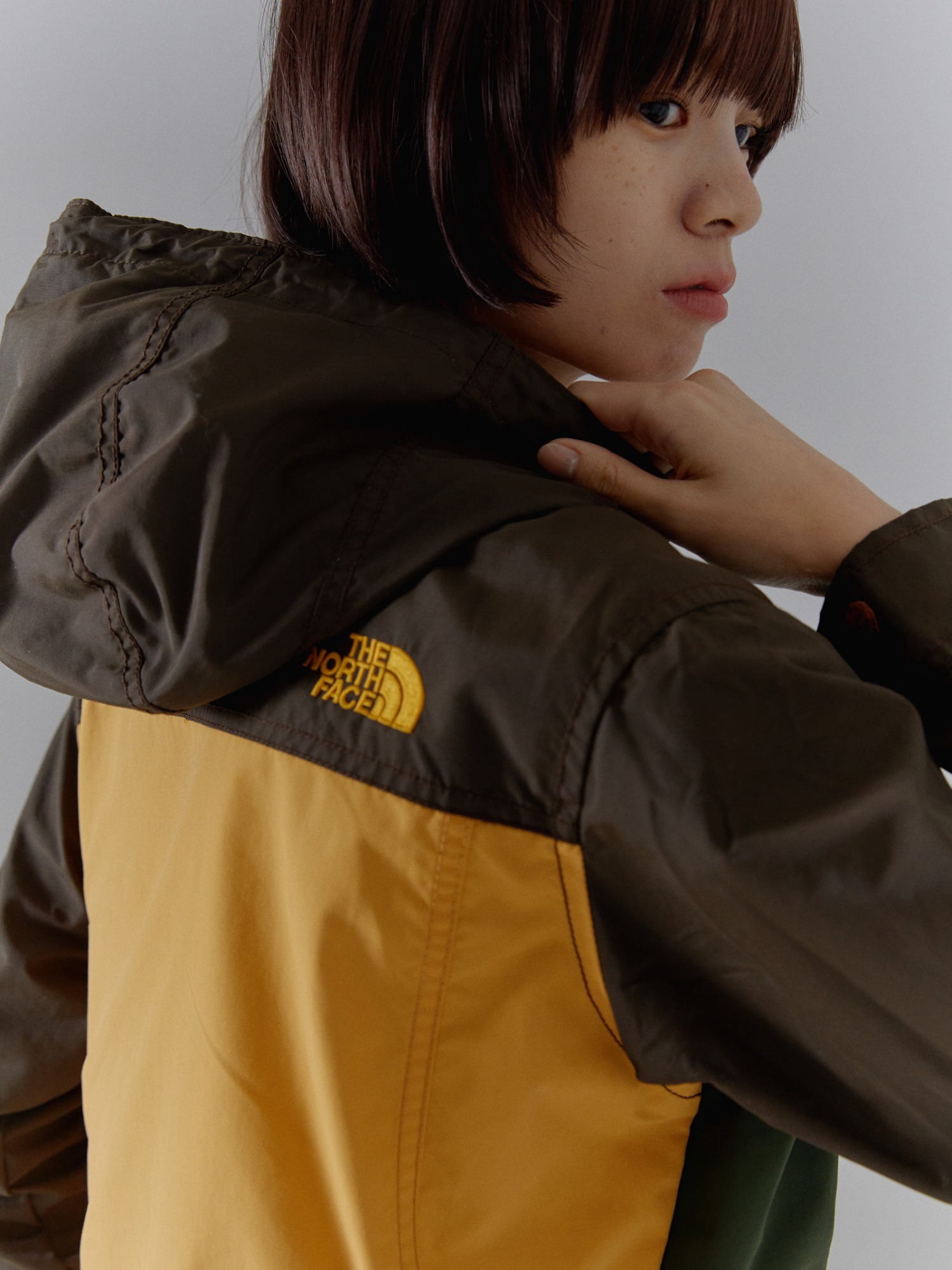 [The North Face] Color blocking Jacket